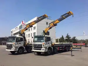 Camion pliable de 6 tonnes monté sur grue mobile