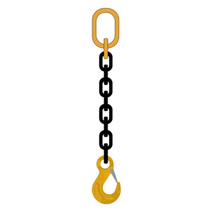 Grade 80 Steel Lifting Chain Black Oxide Welded Round Link <b>Hoist</b> for Industrial Crane Mining High Strength Grade 80 Lif - Product Image 2