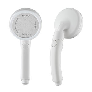 Hochdruck-Handbrause mit Dreifach-Wasserauslass, Chrom-Finish, Ein-Tasten-Stopp, Einstellbarer Wassersparmodus für Hotel und Apartment - Product Image 5