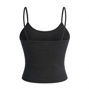Camiseta sin Mangas para Mujer, Estilo Moderno, Informal, Transpirable, Ligera, de Punto, de Algodón Orgánico, para Gimnasio, Fitness, Yoga - Product Image 6