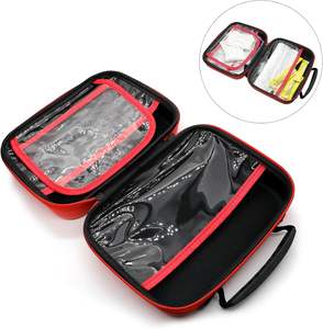 Bolsa de Primeros Auxilios Vacía para <span class=keywords><strong>el</strong></span> Hogar y <span class=keywords><strong>el</strong></span> Automóvil, Estuche Impermeable de 9x7x3 Pulgadas para Viajes, <span class=keywords><strong>Barco</strong></span>, Oficina, Deportes, Senderismo, Actividades al Aire Libre (Solo Bolsa) - Product Image 6