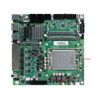 Motherboard Lga1700 NAS 4 Ethernet 8 SATA Generasi ke-12 13 14 Intel Core I3 I5 I7 I9 B760 Mobo Ddr5 B760 Firewall Itx