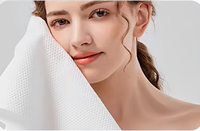 Serviettes faciales jetables sans peluches pour les soins de la peau, la routine beauté, les salons, les spas, les hôtels et les voyages