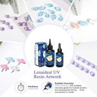 Résine époxy UV de finition de luxe, ultra transparente, haute brillance, activée par les ultraviolets, pour la fabrication de bijoux fins, fournitures de moulage