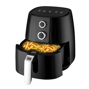 Friggitrice multifunzione con controllo a doppia manopola-cottura senza olio per patatine fritte, pollo e altro - Product Image 3