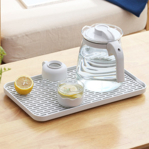 Double-layer Water Filter Tray Tea Cup Draining Tray Plastic Sink Drain Pan