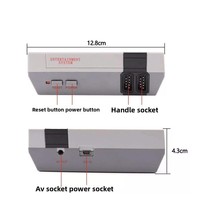 Console de jeu vidéo TV multijoueur 600-en-1 avec jeux rétro intégrés et deux manettes, idéale pour les jeux en famille
