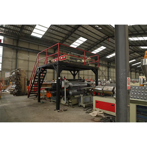 Suelo de vinilo laminado de PVC usado línea de producción maquinaria para fabricar suelos de PVC - Product Image 4