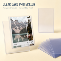 Protège-documents PVC personnalisé 18x24 pour cartes de visite, impressions artistiques, affiches, photos - Usage professionnel haut de gamme