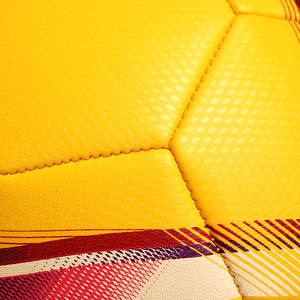 Colourful khả năng hiển thị cao Neon kết thúc bóng đá bóng đá chính xác khâu sáng màu vàng PVC bóng đá quả bóng - Product Image 5