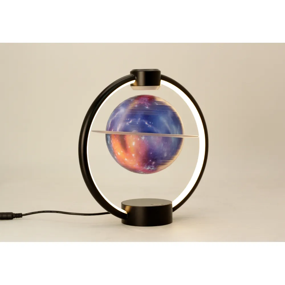 Magnetic Levitation saturn moon Bluetooth Speaker for decoration night light