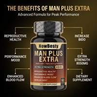 Capsules Maca Man Power Maca Plus, complément alimentaire à base de plantes biologiques, complément de vitalité masculine et amélioration masculine, capsules de racine de maca