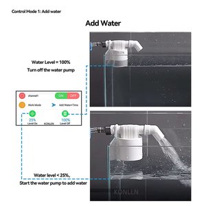 4G GSM Tank mực nước Cảm biến van ống thông minh điều khiển rò rỉ Detector với 5 đầu dò lũ rò rỉ báo động bảo vệ an ninh - Product Image 5