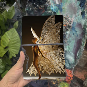 1 pezzo A6 bellissimo diario elegante taccuino per studenti per guide allo studio che leggono riepiloghi progetti di classe con fata - Product Image 2