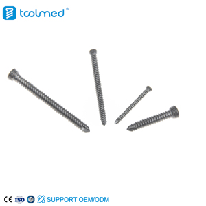 لولب عظمي من التيتانيوم لولبي معد للأدوات بيطري & من التيتانيوم ولقفل وصدمات زرع العظام اللولبية - Product Image 3