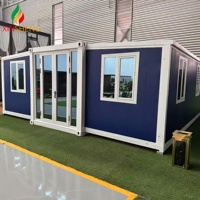 Maison préfabriquée compacte de luxe, pliable et mobile, type conteneur, pour la maison modulaire – Approvisionnement direct usine