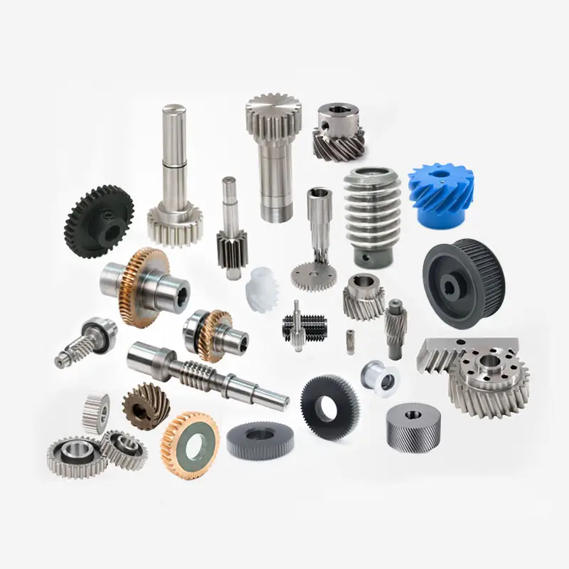 ฟันเฟืองตัวหนอน22ซี่,มอเตอร์ Dc ป้องกันฟันเฟืองไฮดรอลิก Slew 1:40 Tech Gears And Pinion