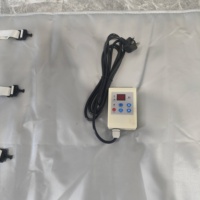 Housse chauffante à température réglable pour fûts, en silicone isolant, pour fûts IBC de 55 gallons, avec contrôle de la viscosité et économie d'énergie