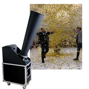 DMX Control Stage FX machine paper co2 confetti blow machine for wedding Event party electric dj confetti cannon shooter