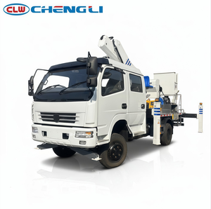 <span class=keywords><strong>Camion</strong></span> plateforme aérienne à bras droit de 22 m - Moteur Yuchai Euro 6 150 CV |   Plateforme de suspension isolée |   Véhicule de chantier - Product Image 2