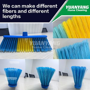 YUANYANG Escobas con Descuento, Escobas al por Mayor, Escobas con Mango de Madera Recubierto de PVC, Cepillos para Limpieza de Suelos - Product Image 4