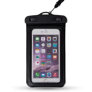 适用于沙滩皮划艇旅行的通用防水智能手机干袋外壳户外运动手机袋
