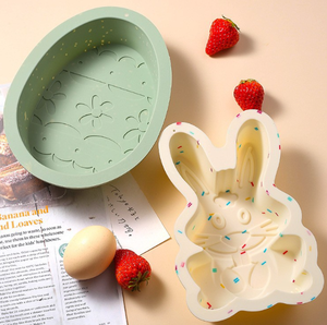 ชุดอบซิลิโคนไข่อีสเตอร์ไดโนเสาร์3D สุดสร้างสรรค์ถาดอบซิลิโคนถอดออกได้ง่ายแม่พิมพ์<span class=keywords><strong>เค้ก</strong></span>สำหรับห้องครัว - Product Image 5
