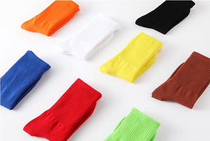 Anti-cold Pure Cotton Solid Color Men's and Women's Casual Ankle Socks for Unisex Winter Sports Socks Long Leg High Socks - Product Image 3