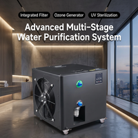 Refroidisseur d'eau portable intelligent, moderne et écologique, avec thermostat autonome, pour bain de glace et récupération musculaire, générateur d'ozone