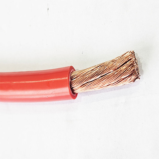 Battery Cable 25 35 50 70mm Black Red High Temperature Resistance Flexible Cable