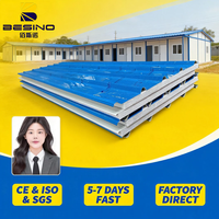Panel Sandwich EPS Tahan Api Panel Sandwich EPS Berlapis Baja Warna Dengan Ketebalan 50mm75mm100mm150mm