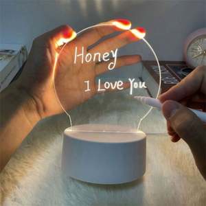 Mairun Innovation - Base de Luz Nocturna 3D de Madera, LED USB Recargable, Blanco Cálido, Impresión por Transferencia Térmica, 50000 Horas, 15lm/W, Regalos - Product Image 2