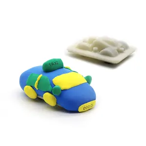 Accessori artigianali di argilla fai da te per bambini molle a orologeria da meccanico a vento veloce mini pull back auto giocattolo per bambini