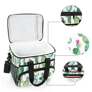 Customized Durable Lunch Cooler Bag Eco-friendly OEM Portable Shopping Bag Food Thermal Insulated Picnic Cooler Bag - Product Image 4