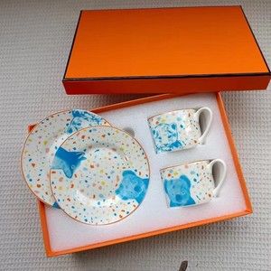 European Style High-End <b>Bone</b> <b>China</b> Cup Kit Animal Pattern Afternoon Tea Plate and Coffee Cup <b>Set</b> - Product Image 5