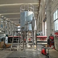 Sécheur par pulvérisation industriel de qualité alimentaire, pompe PLC, automatique, économe en énergie, certifié CE ISO, transformation alimentaire, poudre de lait, liquide de fruits