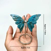 Ailes de papillon en cristal naturel en gros, ornements artisanaux en pierres précieuses variées pour la décoration intérieure
