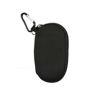 Pochette porte-clés Mini porte-clés sac à main étui portefeuille pour pièces USB Apple Airpods pochette écouteurs en néoprène