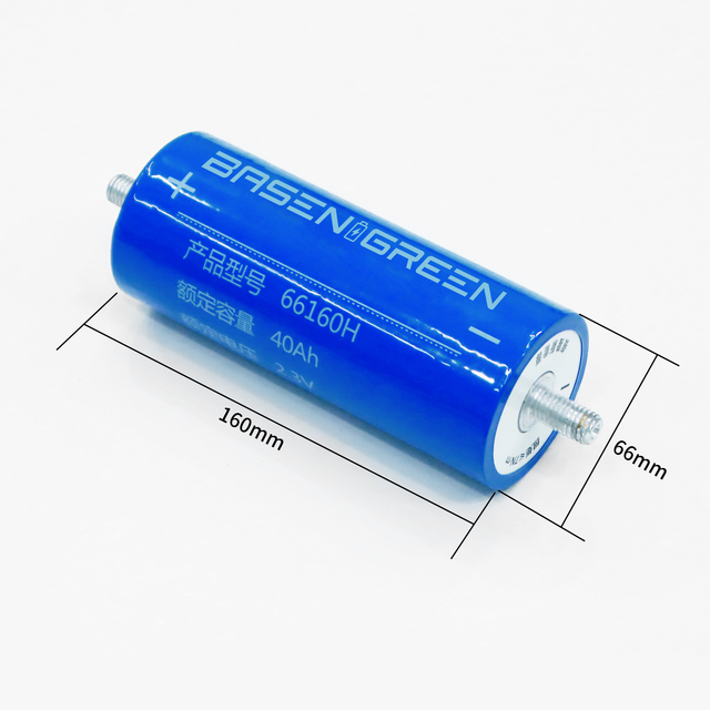 Grade a Cylindrical 2.3V Rechargeable Cell Battery Lto Battery for Car Audio and Energy System Yinlong 66160A LTO 30Ah 40Ah 45Ah