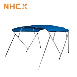 NHCX Đầu Bimini Bằng Nhôm Và 4 Đầu Bimini Phụ Kiện Thuyền Phần Cứng Hàng Hải