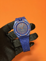Montre mécanique automatique de luxe classique pour homme, de haute qualité, carrée, en céramique, sportive, étanche, avec aiguilles, élégante