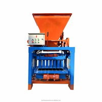 Machine à fabriquer des briques en ciment pour usage domestique, moule à blocs creux avec trémie pour usine de fabrication
