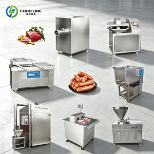Machine automatique pneumatique pour la fabrication de <span class=keywords><strong>saucisses</strong></span>, machine à remplir et à nouer les <span class=keywords><strong>saucisses</strong></span>, ligne de production de <span class=keywords><strong>saucisses</strong></span> - Product Image 1