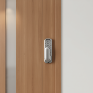 Serrure de porte à clavier mécanique Vevor, alliage de zinc poli, entrée sans clé, déverrouillage par mot de passe D0100X3GNPX - Product Image 2