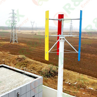 Générateur éolien à axe vertical de type H à haute efficacité, 50 kW, 30 kW, 10 kW, 5000 W, à vendre