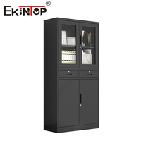 Armoire de classement en métal Ekintop, mobilier de bureau, casier en acier, armoire métallique, armoires de classement