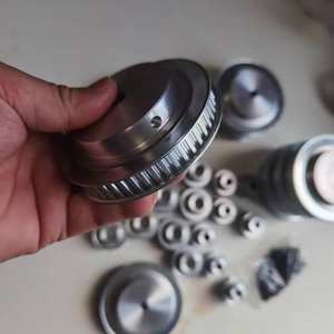 모터 폴리 우레탄 고무 벨트 풀리 2GT28 톱니 볼록 기어 홈 폭 7 mm 11 mm 구동 휠이있는 BF 타입 - Product Image 4