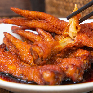 ขนมขบเคี้ยวบรรจุภัณฑ์สุญญากาศขายส่ง ขนมจีน <span class=keywords><strong>ขาไก่</strong></span>รสเผ็ดไทเกอร์สกิน - Product Image 4