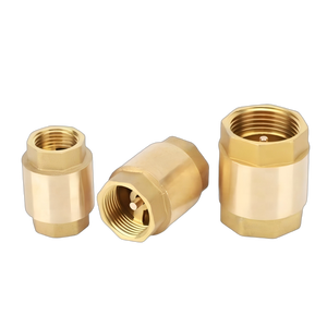 1/2-2inch Nam Brass In-Line mùa xuân nạp dọc kiểm tra van cho đồng hồ đo nước vòi - Product Image 3