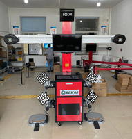 Alineador de Ruedas 3D Boscar con Seguimiento Automático, Alineación de Taller, Cámara Sony de 8MP, Impresora HP, Certificación CE ISO, Sin Cargador de Ruedas, para Llantas de 13-26 Pulgadas